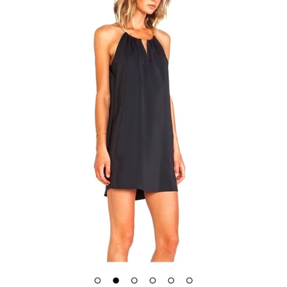 Amanda Uprichard Halter Neck  Dress